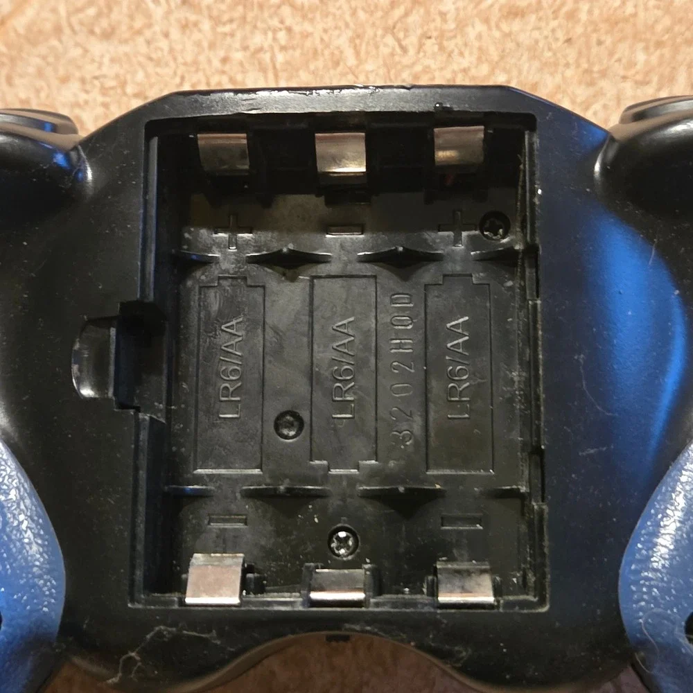 Mad Catz Lynx Wireless Controller PS2 Black Good RF Gamepad‎ 80478